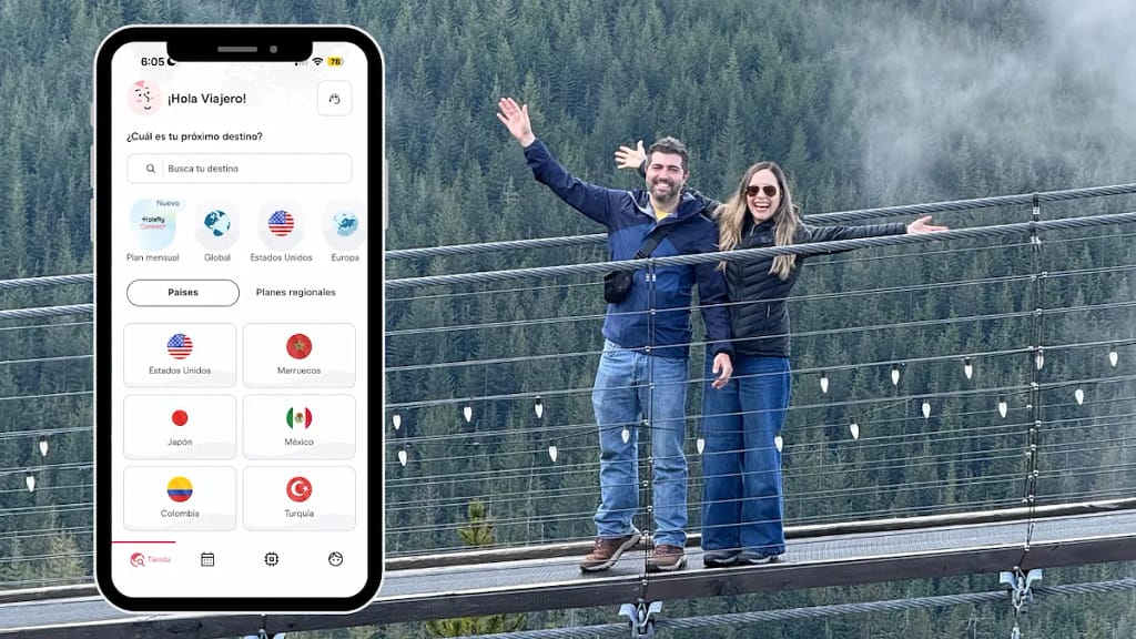 Caro y Juanfe en BC esim para viajar — Caro y Juanfe Mundo Together